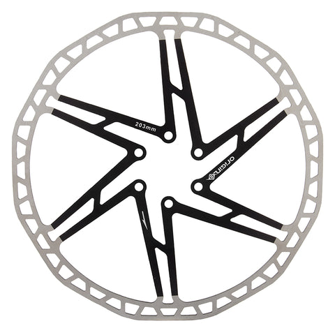 Origin8 Disc Rotor SPDCK 1p 6B 203mm BK freeshipping - Onlinebike.store