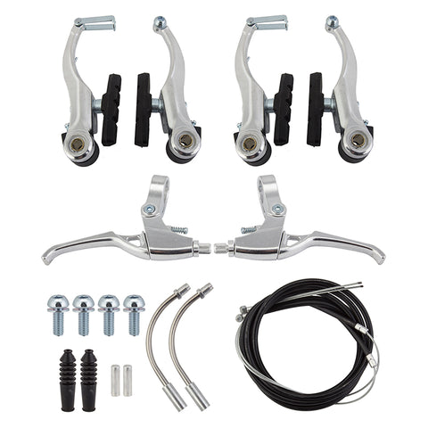 Clarks 115 V-Brake Caliper F&R Silver freeshipping - Onlinebike.store