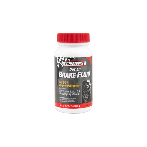 Finish Line Disc Brake Fluid Dot 5.1 4oz 6/cs freeshipping - Onlinebike.store