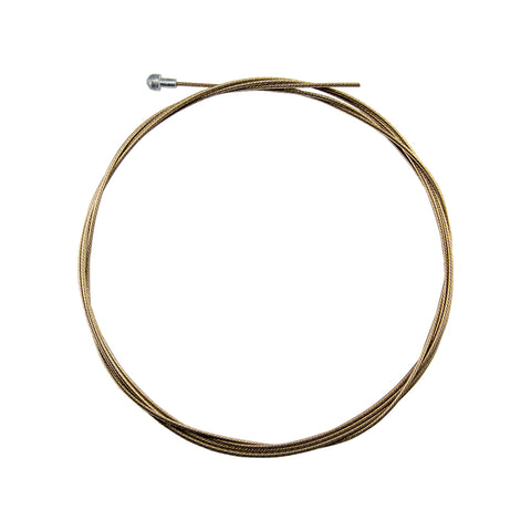 Origin8 Wire Stainless Steel Superslick Electrolysis 1.5x2800 Road Gold freeshipping - Onlinebike.store