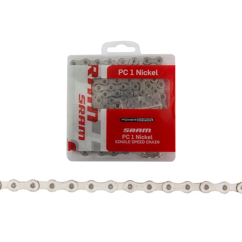 Sram 1/2x1/8 PC1 1s Silver MX/Track/CB freeshipping - Onlinebike.store