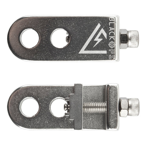 Black OPS ADJ Chain Tensioner 2.0 Alloy 3/8 Silver freeshipping - Onlinebike.store
