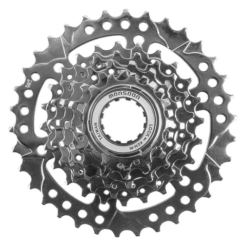 Sunlite 11-34 7 Speeds Silver freeshipping - Onlinebike.store