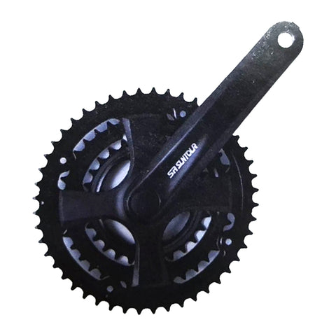 SR Suntour XCC CCW19 Crankset 175x42-32-22 Sqr Black freeshipping - Onlinebike.store