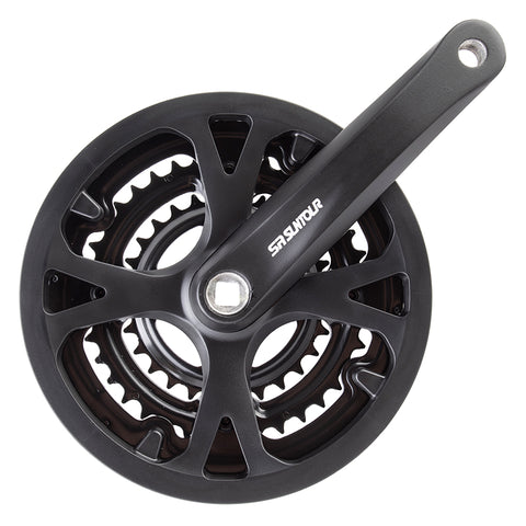 Crankset Srst Xcc Cw14 170x48-38-28 Sqr W/cg Bk