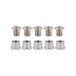 Origin8 Double Chainring Bolts Set Steel CP freeshipping - Onlinebike.store