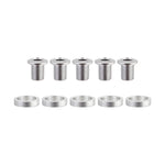 Origin8 Triple Chainring Bolts Set Inner Stl10.5mm freeshipping - Onlinebike.store