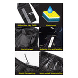 Proviz Reflect360 Waterproof Over Pants Black freeshipping - Onlinebike.store