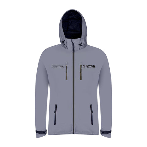 Proviz Reflect360 Outdoor Jacket Reflective Grey freeshipping - Onlinebike.store