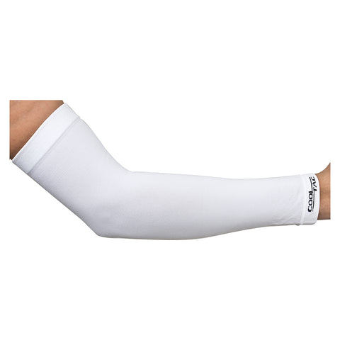 Cool Tac Women's Arm Coolers White freeshipping - Onlinebike.store