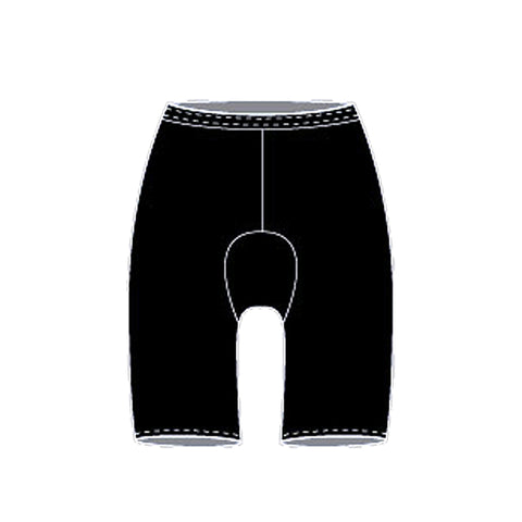 Andiamo Women's Padded Skins Shorts Black freeshipping - Onlinebike.store