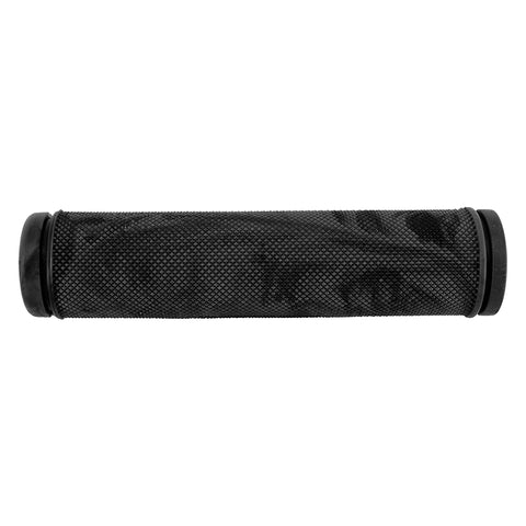 Black OPS 130mm Flangeless Grit Bar Grips Black freeshipping - Onlinebike.store