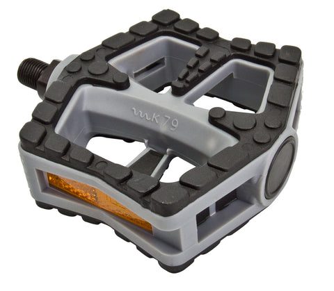 Sunlite Cruiser 990 1/2" Grey/Black Composite Pedals