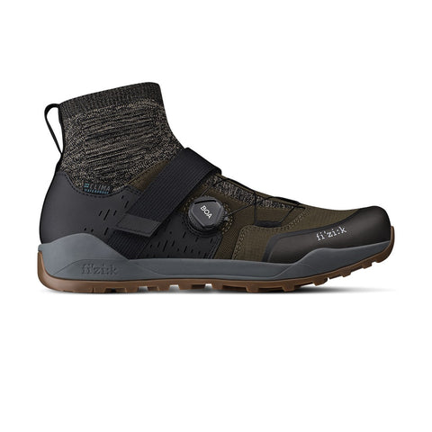 Fizik Terra Clima X2 Weatherproof Mountain Shoe - Olive/Caramel freeshipping - Onlinebike.store