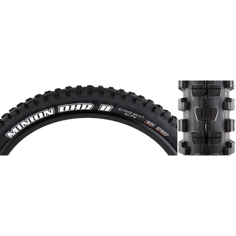 Maxxis Minion DHR II EXO/TR/WT 27.5x2.4 Tubeless Tire freeshipping - Onlinebike.store
