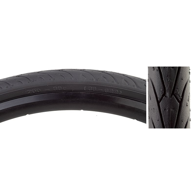 Pneu Sunlite Kwest K193 700x35 Noir, Tringle Acier, 60psi, Pneu Vélo Hybride/city Neuf