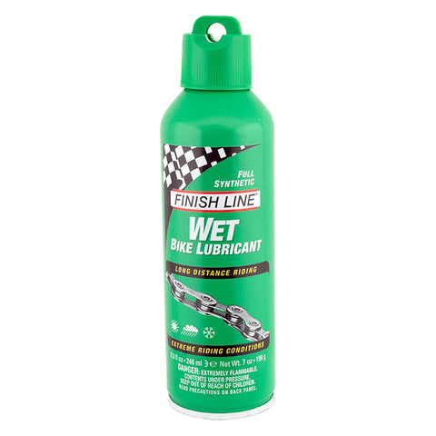 Finish Line Wet Bike Lubricant Cross Country 8oz Aero 6/cs freeshipping - Onlinebike.store