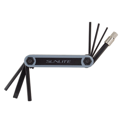 Sunlite OMT-9 Hex Multi Tool Grey freeshipping - Onlinebike.store