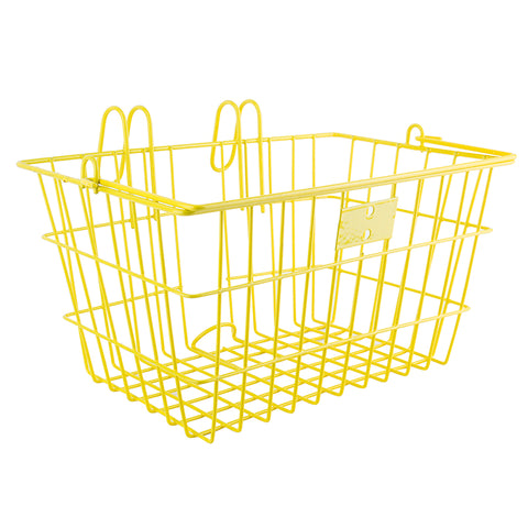 Sunlite Lift-Off Front Basket Yellow 14.5x8.5x7 freeshipping - Onlinebike.store