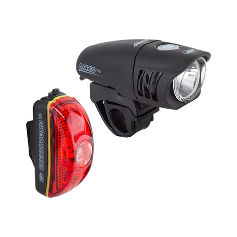 NiteRider Mako 250/CherryBomb 35 Combo Set Black freeshipping - Onlinebike.store