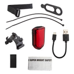 Sunlite Galaxy-Sport 20-Lumen USB Tail Light Black freeshipping - Onlinebike.store