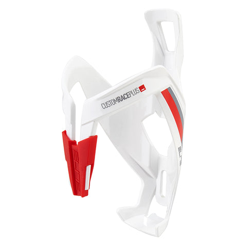 Bottle Cage Elite Custom Race Plus Gloss Wh/rd