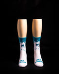 The Drip White/Mint Solo Warrior Socks freeshipping - Onlinebike.store