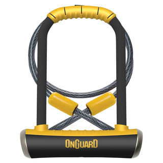 OnGuard Pitbull DT U-Lock w/ 4' cinch loop cable freeshipping - Onlinebike.store